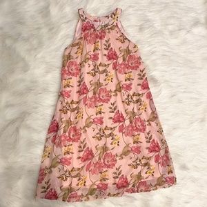 New York & Company Pink Floral Dress
